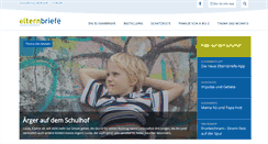 Desktop Screenshot of elternbriefe.de